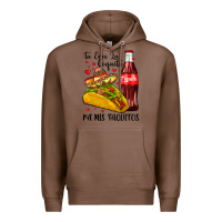 Chestnut tu eres la coquita pa mis taquitos Premium Hoodie - LillyAllenDesigns