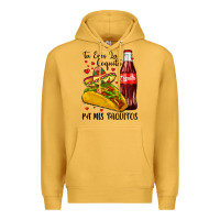 Mustard tu eres la coquita pa mis taquitos Premium Hoodie - LillyAllenDesigns