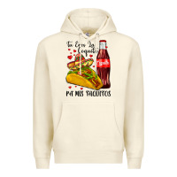 Sandshell tu eres la coquita pa mis taquitos Premium Hoodie - LillyAllenDesigns