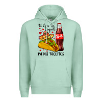 Seafoam tu eres la coquita pa mis taquitos Premium Hoodie - LillyAllenDesigns
