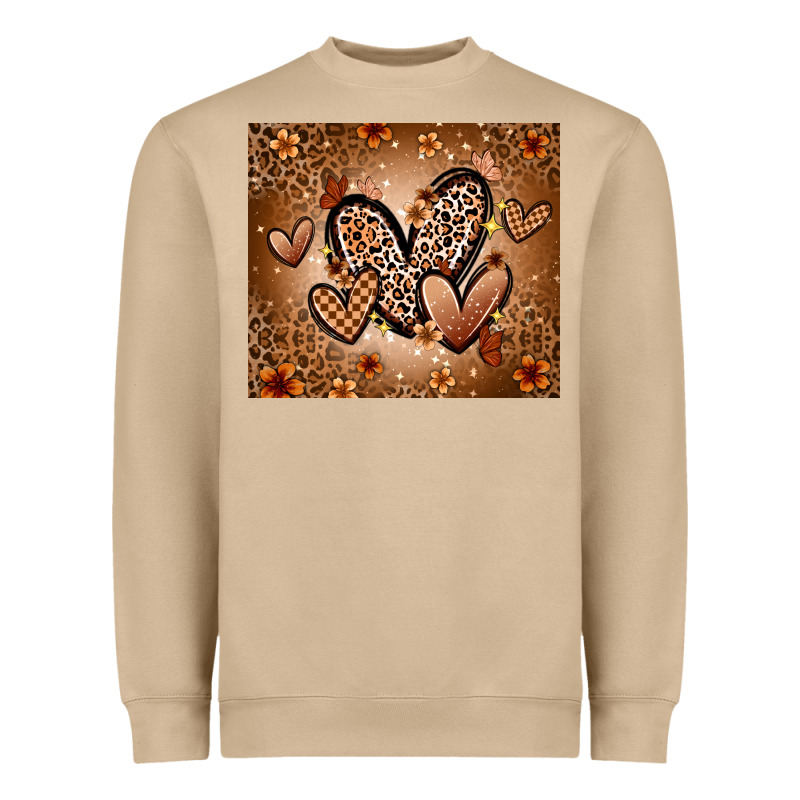 Melanin Hearts Heavyweight Sweatshirt by Zillion Design Studio | Teevron