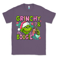 Lavender christmas characters and bougie Classic Tee - AdoDesignShop