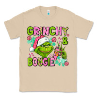 Mushroom christmas characters and bougie Classic Tee - AdoDesignShop