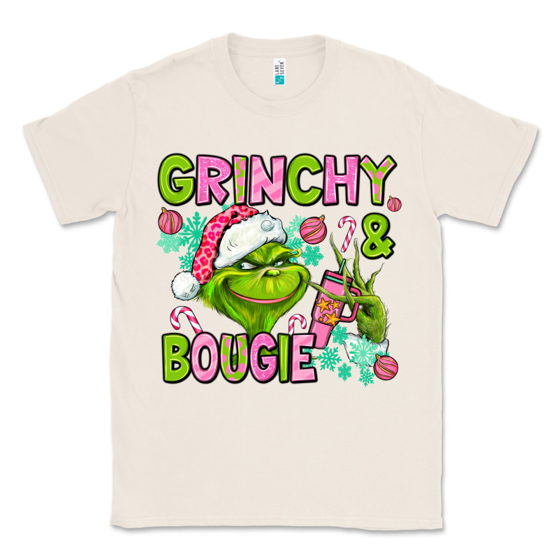 Christmas Characters And Bougie Classic Tee by AdoDesignShop | Teevron