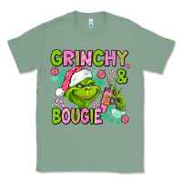 Sage christmas characters and bougie Classic Tee - AdoDesignShop