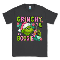 Smoke christmas characters and bougie Classic Tee - AdoDesignShop