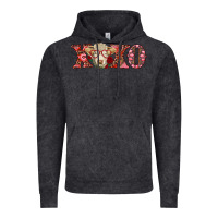 Vintage Black xoxo charolais cow Vintage Hoodie - RanaPortraitStore