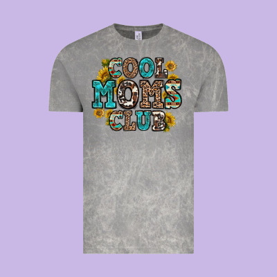 Cool Moms Club Vintage Tee Designed By Zillion Design Studio