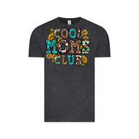 Vintage Black cool moms club Vintage Tee - Zillion Design Studio