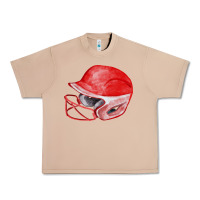Burro red softball helmet fa element Urban Heavy Tee - FaDigitalArtStudio