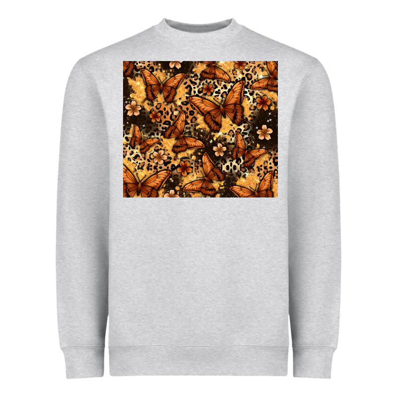 Melanin Butterfly Heavyweight Sweatshirt by Zillion Design Studio | Teevron