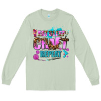 Matcha eat sleep craft repeat Long Sleeve Tee - AdoDesignShop