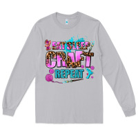 Moon Dust eat sleep craft repeat Long Sleeve Tee - AdoDesignShop