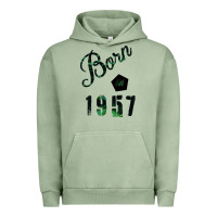 Pigment Oil Green Born In 1957 Urban Hoodie - Bettercallsaul