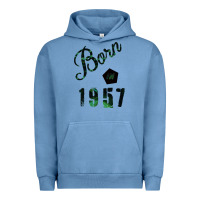 Pigment Pebble Blue Born In 1957 Urban Hoodie - Bettercallsaul