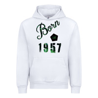 White Born In 1957 Urban Hoodie - Bettercallsaul