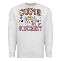 Oatmeal Heather cupid university Premium Sweatshirt - MaliasSmallBusiness