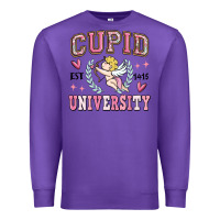 Purple cupid university Premium Sweatshirt - MaliasSmallBusiness