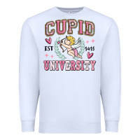 White cupid university Premium Sweatshirt - MaliasSmallBusiness