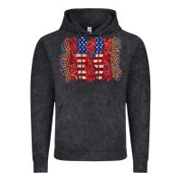 Vintage Black 4th of july brushstroke Vintage Hoodie - Zillion Design Studio