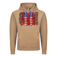 Vintage Coffee 4th of july brushstroke Vintage Hoodie - Zillion Design Studio