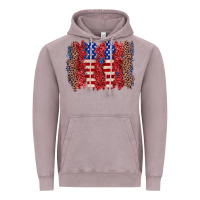 Vintage Zinc 4th of july brushstroke Vintage Hoodie - Zillion Design Studio