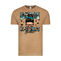 Vintage Camel cowhide junkie messy bun Vintage Tee - Zillion Design Studio