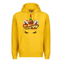 Lemon unicorn and sombrero Premium Hoodie - LillyAllenDesigns