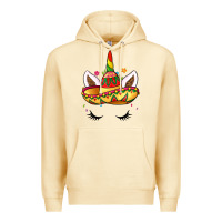 Pina Colada unicorn and sombrero Premium Hoodie - LillyAllenDesigns