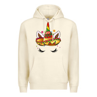 Sandshell unicorn and sombrero Premium Hoodie - LillyAllenDesigns