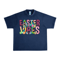Navy Easter vibes Easter Day Urban Heavy Tee - Neo Western