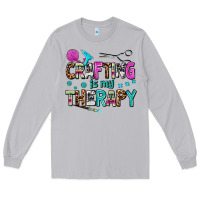 Moon Dust crafting is my therapy Long Sleeve Tee - AdoDesignShop