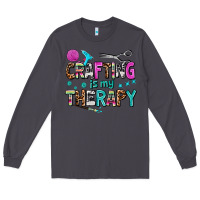 Smoke crafting is my therapy Long Sleeve Tee - AdoDesignShop