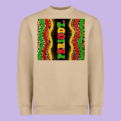 Juneteenth Periodt Heavyweight Sweatshirt Designed By Zillion Design Studio