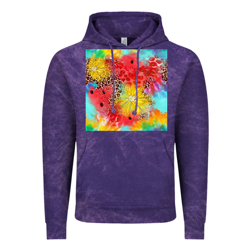Fruits Leopard Seamless Pattern Vintage Hoodie by Zillion Design Studio | Teevron