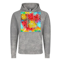 Cloud Rock fruits leopard seamless pattern Vintage Hoodie - Zillion Design Studio