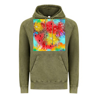 Vintage Olive fruits leopard seamless pattern Vintage Hoodie - Zillion Design Studio