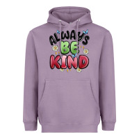 Lavender always be kind Heavyweight Hoodie - MaliasSmallBusiness