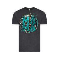 Vintage Black cowhide mama lighting bolt Vintage Tee - Zillion Design Studio