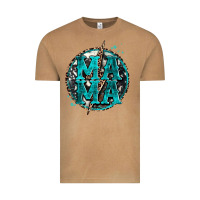 Vintage Camel cowhide mama lighting bolt Vintage Tee - Zillion Design Studio