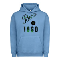 Pigment Pebble Blue Born In 1960 Urban Hoodie - Bettercallsaul
