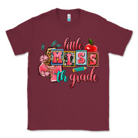 Burgundy little miss 4 th grade Classic Tee - AdoDesignShop