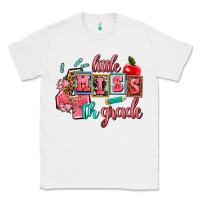 White little miss 4 th grade Classic Tee - AdoDesignShop