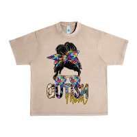 French Oak autism mom Urban Heavy Tee - SublimationCraftShop