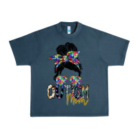 Midnight Navy autism mom Urban Heavy Tee - SublimationCraftShop