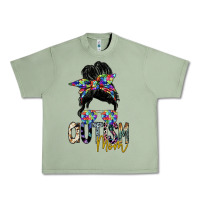 Oil Green autism mom Urban Heavy Tee - SublimationCraftShop