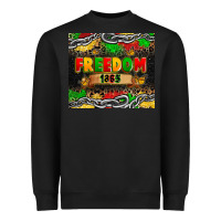 Black juneteenth freedom 1865 Heavyweight Sweatshirt - Zillion Design Studio