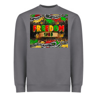 Storm juneteenth freedom 1865 Heavyweight Sweatshirt - Zillion Design Studio