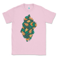 Bubblegum Pink christmas gingerbread cookies patch Classic Tee - BundleAndBundleShop
