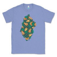 Colony Blue christmas gingerbread cookies patch Classic Tee - BundleAndBundleShop